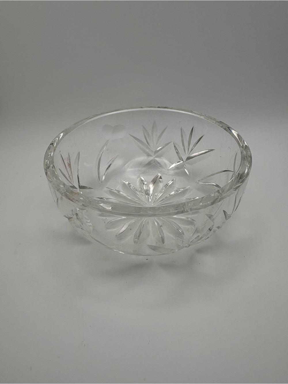 Cashs Of Ireland 4 - 1/2 Inch Crystal Bowl Candy Dish